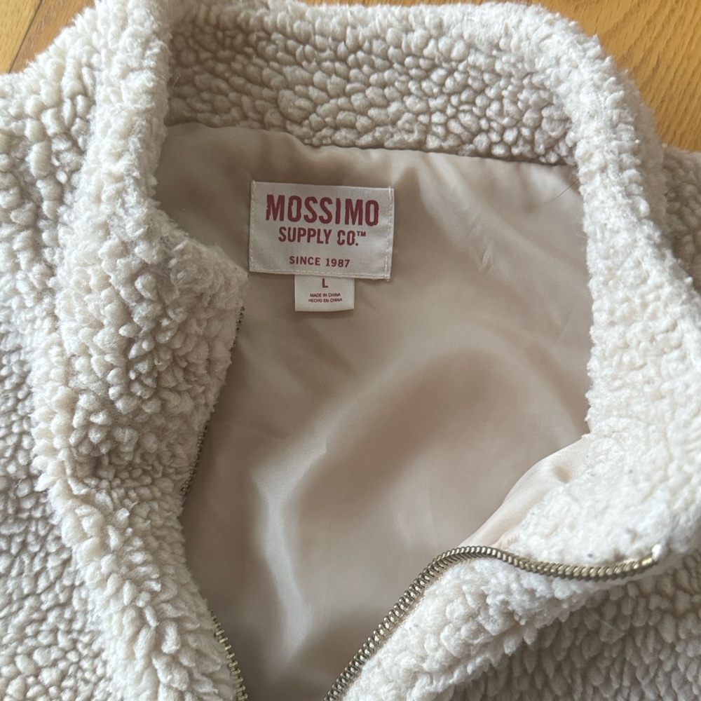 Mossimo Supply Co. Kids Cream Sherpa Jacket